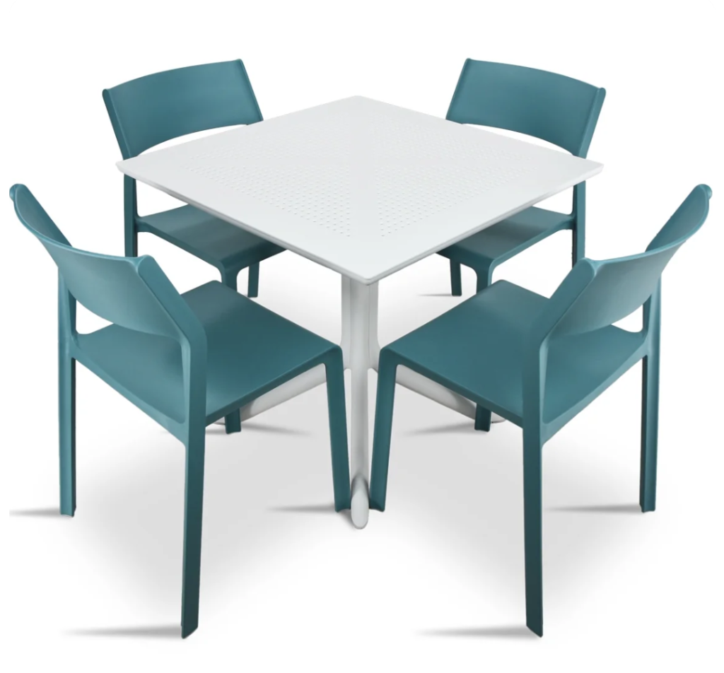 SET Mesa CLIP 80 con Silla TRILL Bistrot by NARDI Italia
