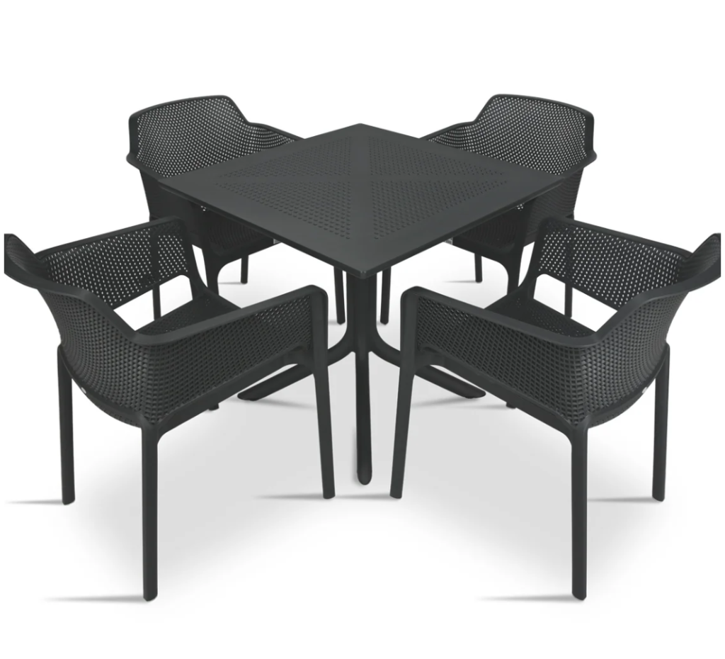 SET Mesa CLIP 80 con Silla NET by NARDI Italia